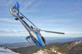 Helicopter baikal Royalty Free Stock Photo