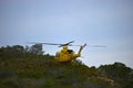 Helicopter Balancing On A Ledge