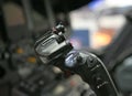 Helicopter cockpit Royalty Free Stock Photo