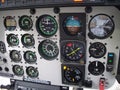 Helicopter cockpit panel