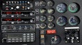 Helicopter control panel Royalty Free Stock Photo