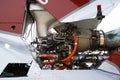 Helicopter engine Royalty Free Stock Photo
