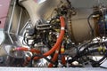Helicopter engine Royalty Free Stock Photo