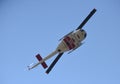 Helicopter firefighter at Grizzly Peak