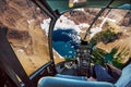 Helicopter on Glacier National Park