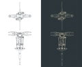 Helicopter main rotor blueprints