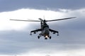Helicopter Mi-24 Royalty Free Stock Photo
