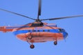Helicopter Mi-8 in sky
