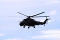 Helicopter MI24 Royalty Free Stock Photo