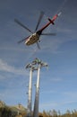 Helicopter mounting (wire-rope pulley battery)