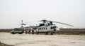 Helicopter operations in Afghanistan Royalty Free Stock Photo