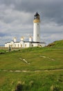 Helicopter pad, Mull of Galloway lighthouse Royalty Free Stock Photo