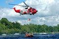 Helicopter Rescue Royalty Free Stock Photo
