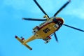 Helicopter rescue Pegasus of Italian 118 Royalty Free Stock Photo