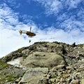 Helicopter Rescue from Lac Blanc Trail