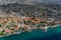 Helicopter Ride - Curacao coastline