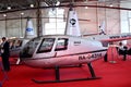 Helicopter Robinson R44 Clipper Royalty Free Stock Photo