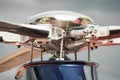 Helicopter rotors Royalty Free Stock Photo