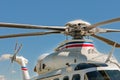 Helicopter's rooter Royalty Free Stock Photo