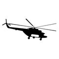 Helicopter simple icon