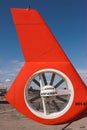 Helicopter tail rotor Royalty Free Stock Photo