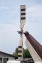 Helicopter tail rotor Royalty Free Stock Photo