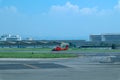 Helicopter Take Off at airport for Searh and Rescue