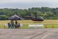 Helicopter Take Off at Local Fly-In Royalty Free Stock Photo