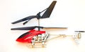 Helicopter toy isolated on white