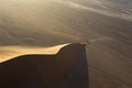 Helicopter view of desert, Namibia Royalty Free Stock Photo
