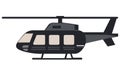 Helicopters Aircrafts Illustration, Flying Colorful Choppers, Air Transportation Flat Vector Illustration