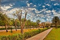 Helio Park in Ajman Royalty Free Stock Photo