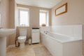 New house modern bathroom Royalty Free Stock Photo