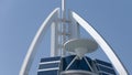 Helipad of Burj Al Arab Hotel Royalty Free Stock Photo