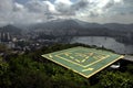 Heliport in Rio de Janeiro Royalty Free Stock Photo