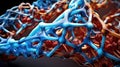 helix protein structure Royalty Free Stock Photo