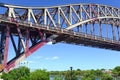 The Hell Gate Bridge (East River Arch Bridge) in New York City