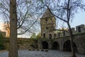 Hell Gate and remaining of city wall in Maastricht, Netherland.