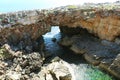 Hell`s Mouth Boca di Inferno is a chasm located in the seaside cliffs close to the Portuguese city of Cascais