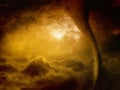 Hell tornado Royalty Free Stock Photo