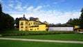 Hellbrunn palace and the park Royalty Free Stock Photo