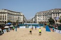 Hellenic championship Beach Volley Masters 2018 Royalty Free Stock Photo