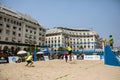 Hellenic championship Beach Volley Masters 2018 Royalty Free Stock Photo