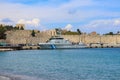 Hellenic Coast Guard, paramilitary organization boat docked