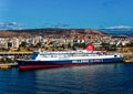 Hellenic Seaways Ferry in Athens Greece Royalty Free Stock Photo