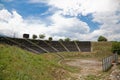 Hellenistic Theater at Dion Royalty Free Stock Photo