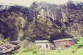 The Helleren houses in Jossingfjord, Norway Royalty Free Stock Photo