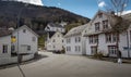 Hellesylt town in Norway Royalty Free Stock Photo