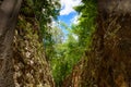 Hellfire pass, Kanchanaburi, Thailand Royalty Free Stock Photo