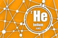 Hellium chemical element.